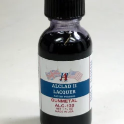 STEVENS Alclad II 1oz. Bottle Gun Metal Lacquer ALC-120