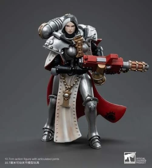 Warhammer 40k Adepta Sororitas Battle Sisters Order Of The Argent Shroud Sister Vitas 1/18 Scale Figure 4 Warhammer 40k Adepta Sororitas Battle Sisters Order Of The Argent Shroud Sister Vitas 1/18 Scale Figure - Image 4