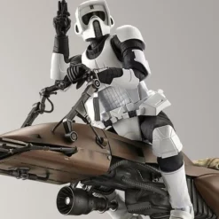 Bandai Star Wars 1/12 Scale Model Kit - Scout Trooper With Speeder Bike -Bandai Sales 5f6f594a f9a6 418d b313 ef9cadd3f39a