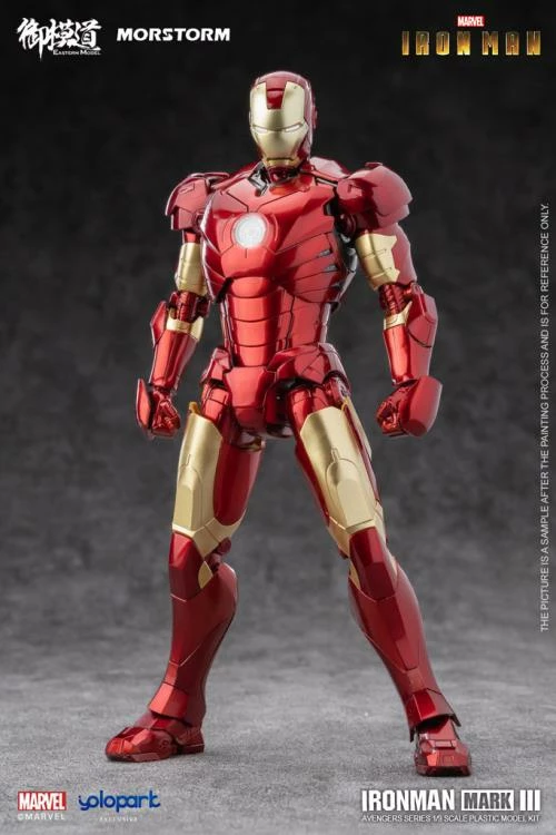 Iron Man Mark III Deluxe 1/9 Scale Model Kit 3 Iron Man Mark III Deluxe 1/9 Scale Model Kit - Image 3