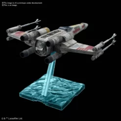 Bandai Star Wars X-Wing Starfighter Red 5 (Rise Of Skywalker) 1/72 Scale Model Kit -Bandai Sales 61463d07 4d9c 4773 8062 9d87dad210ec