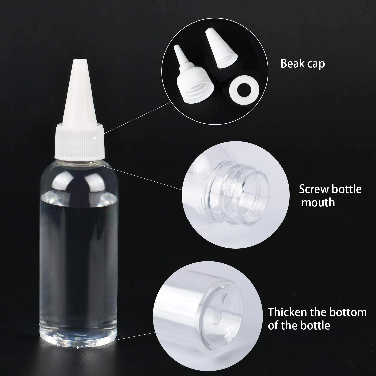 60ml Plastic Bottle For Paint 3 60ml Plastic Bottle For Paint - Image 3