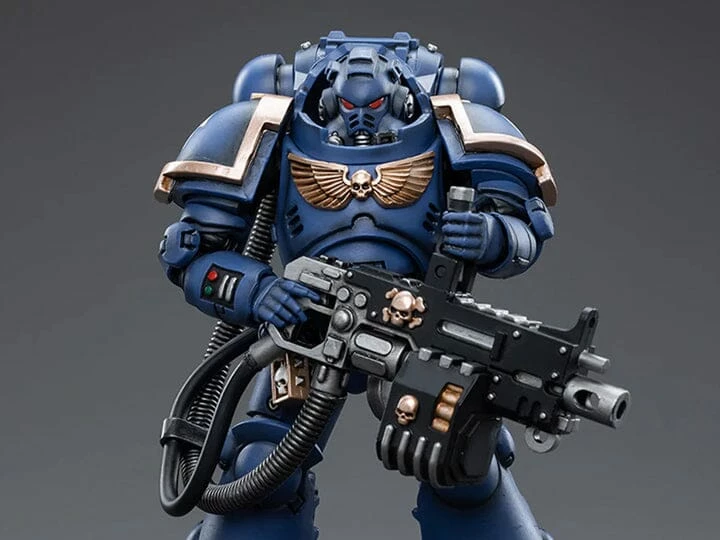 Warhammer 40K Ultramarines Heavy Intercessor Nikos Phaetz 1/18 Scale Figure 1 Warhammer 40K Ultramarines Heavy Intercessor Nikos Phaetz 1/18 Scale Figure