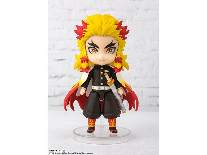 Bandai Demon Slayer: Kimetsu No Yaiba Figuarts Mini Kyojuro Rengoku 2 Bandai Demon Slayer: Kimetsu No Yaiba Figuarts Mini Kyojuro Rengoku - Image 2