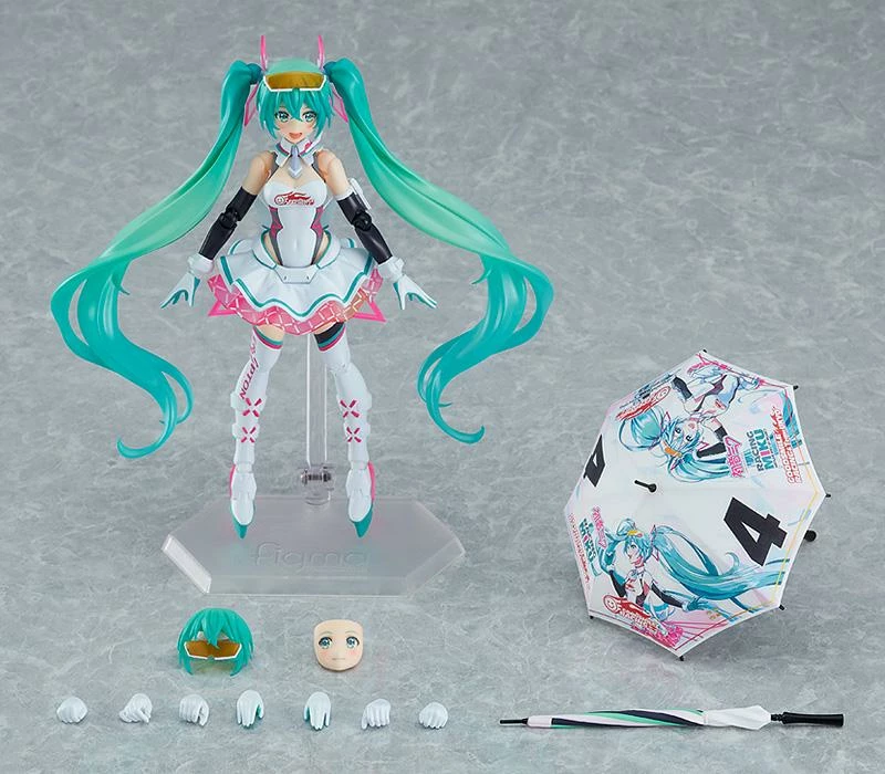 Vocaloid Hatsune Miku GT Project Figma SP-138 Racing Miku (2021 Ver.) 8 Vocaloid Hatsune Miku GT Project Figma SP-138 Racing Miku (2021 Ver.) - Image 8