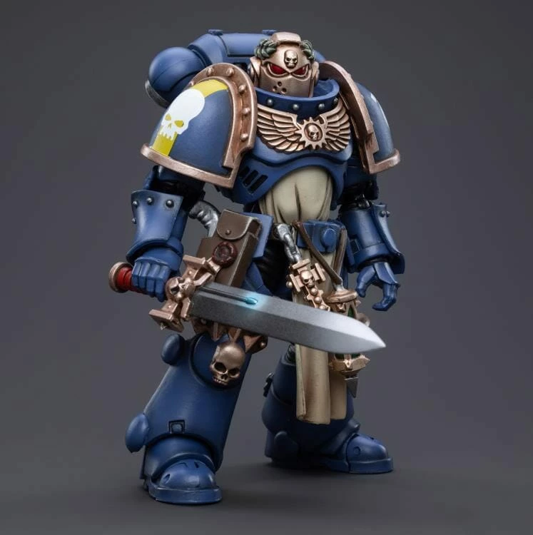 Warhammer 40K Ultramarines Primaris Company Champion 1/18 Scale Figure 5 Warhammer 40K Ultramarines Primaris Company Champion 1/18 Scale Figure - Image 5