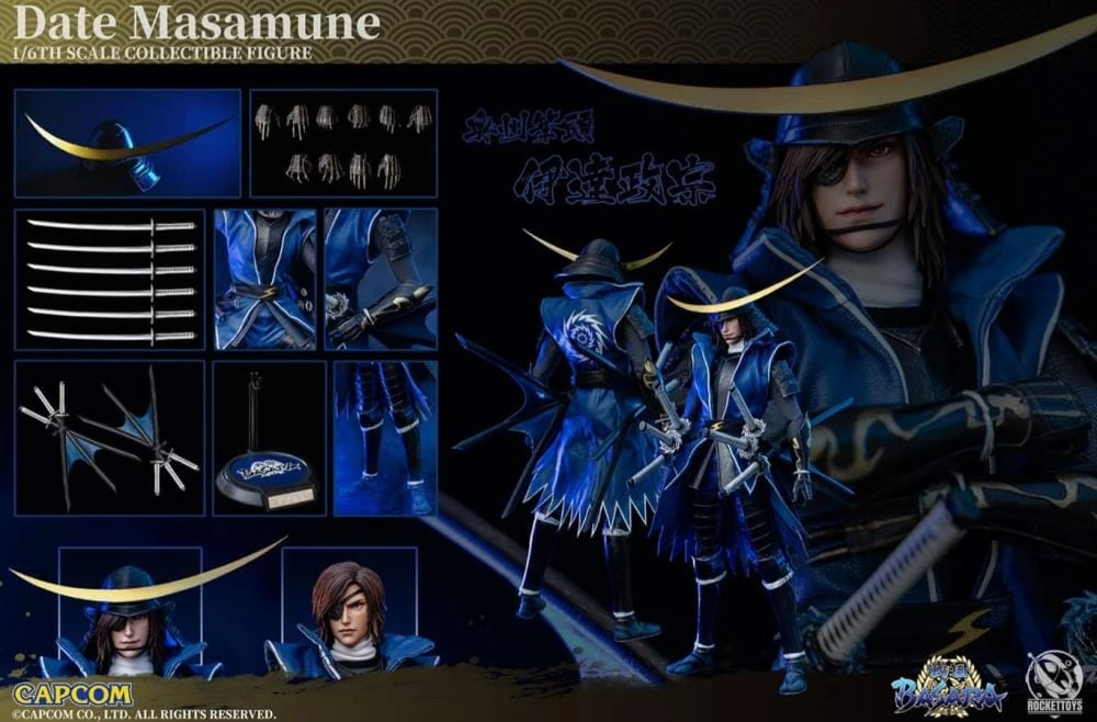 Sengoku Basara Date Masamune 1/6 Scale Figure 12 Sengoku Basara Date Masamune 1/6 Scale Figure - Image 12