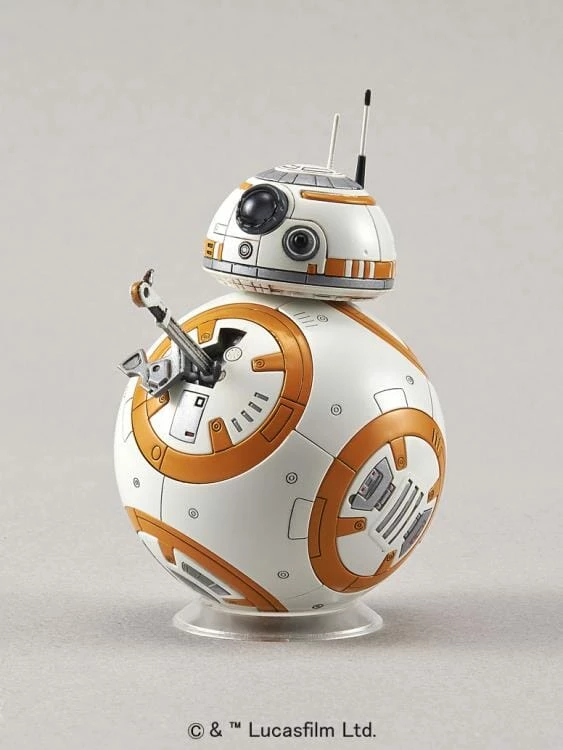 Bandai Star Wars The Force Awakens BB-8 & R2-D2 1/12 Scale Model Kit 5 Bandai Star Wars The Force Awakens BB-8 & R2-D2 1/12 Scale Model Kit - Image 5