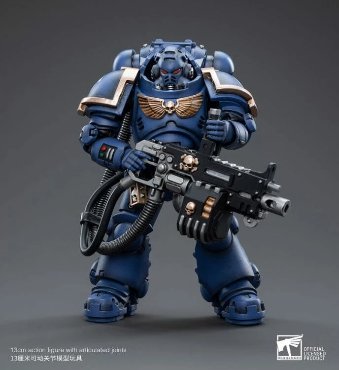 Warhammer 40K Ultramarines Heavy Intercessor Nikos Phaetz 1/18 Scale Figure 2 Warhammer 40K Ultramarines Heavy Intercessor Nikos Phaetz 1/18 Scale Figure - Image 2