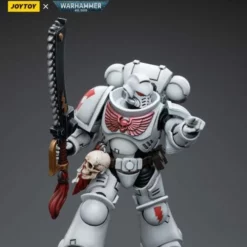 Warhammer 40K White Scars Assault Intercessor Brother Batjargal 1/18 Scale Figure -Bandai Sales 8a04dde4 fafd 4fd0 81a5 ed8b956f3457