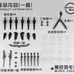 [SU016-A] Susan Models 1/144 RG Wing Gundam Snow White Wings And Cannons -Bandai Sales 8b9cc7c9808a81fc8db0eaf67a4d79d7