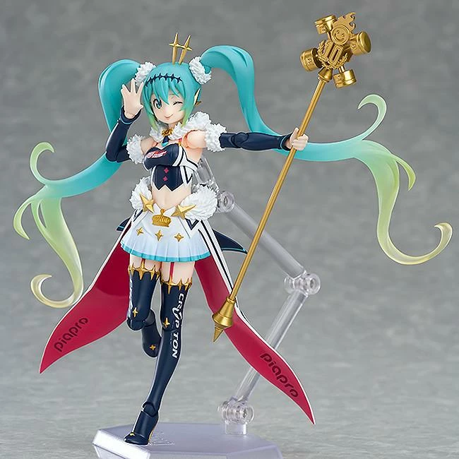 Vocaloid Hatsune Miku GT Project Figma Racing Miku (2018 Ver.) 1 Vocaloid Hatsune Miku GT Project Figma Racing Miku (2018 Ver.)