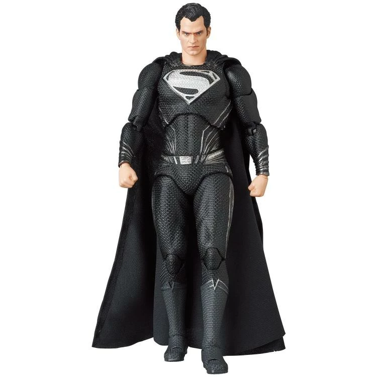 Zack Snyder's Justice League MAFEX No.174 Superman (Black Suit) 2 Zack Snyder's Justice League MAFEX No.174 Superman (Black Suit) - Image 2