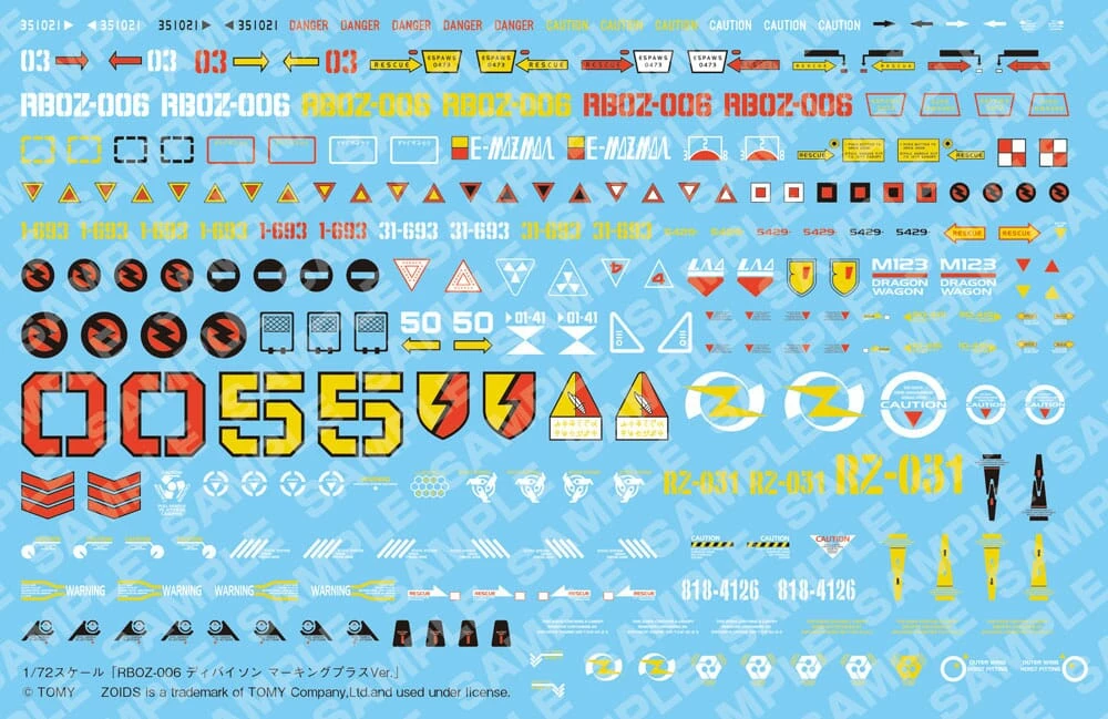 Kotobukiya Zoids Highend Master Model RBOZ-006 Dibison (Marking Plus Ver.) 1/72 Scale Model Kit (Reissue) 19 Kotobukiya Zoids Highend Master Model RBOZ-006 Dibison (Marking Plus Ver.) 1/72 Scale Model Kit (Reissue) - Image 19