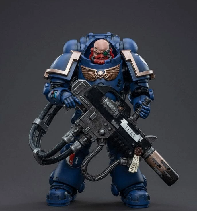 Warhammer 40K Ultramarines Primaris Eradicator 1 1/18 Scale Figure 5 Warhammer 40K Ultramarines Primaris Eradicator 1 1/18 Scale Figure - Image 5