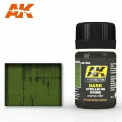 AK Interactive Streaking Grime For Dark Vehicles