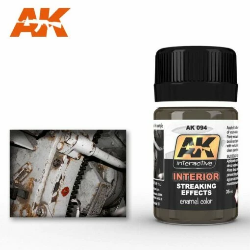 AK Interactive Interior Streaking Grime 8 AK Interactive Interior Streaking Grime -Bandai Sales AK094 1