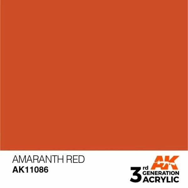 AK Interactive 3rd Gen Acrylic Amaranth Red 17ml 1 AK Interactive 3rd Gen Acrylic Amaranth Red 17ml