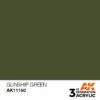AK Interactive 3rd Gen Acrylic Gunship Green 17ml