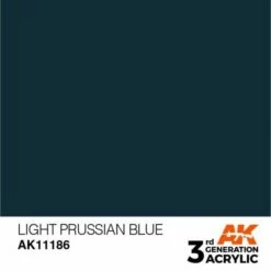 AK Interactive 3rd Gen Acrylic Light Prussian Blue 17ml