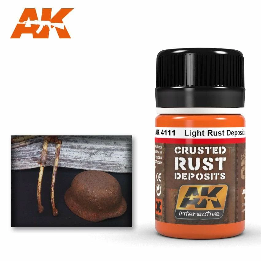 AK Interactive Light Rust Deposit 1 AK Interactive Light Rust Deposit