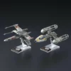 X-Wing & Y-Wing Starfighter "Star Wars", Bandai Star Wars 1/144
