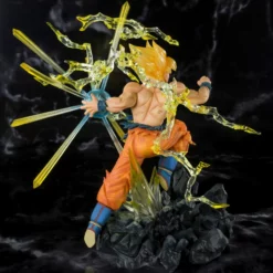 Super Saiyan Son Goku -The Burning Battles- "Dragon Ball Z", Bandai FiguartsZERO -Bandai Sales BAS55388 03 scaled