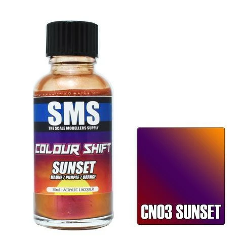 COLOUR SHIFT SUNSET (MAUVE / PURPLE / ORANGE) 30ML 1 COLOUR SHIFT SUNSET (MAUVE / PURPLE / ORANGE) 30ML