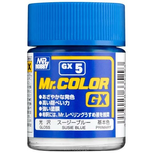 Mr. Hobby GX5 Mr.Color GX Susie Blue 1 Mr. Hobby GX5 Mr.Color GX Susie Blue