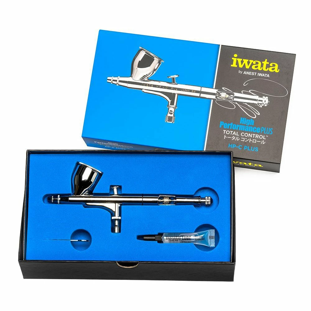 Iwata High Performance HP-C Plus Gravity Feed Dual Action Airbrush 2 Iwata High Performance HP-C Plus Gravity Feed Dual Action Airbrush - Image 2