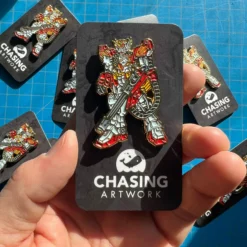 Limited Chasing Artwork Gundam Heavyarms Enamel Pin