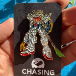 Limited Chasing Artwork Gundam Shenlong Enamel Pin