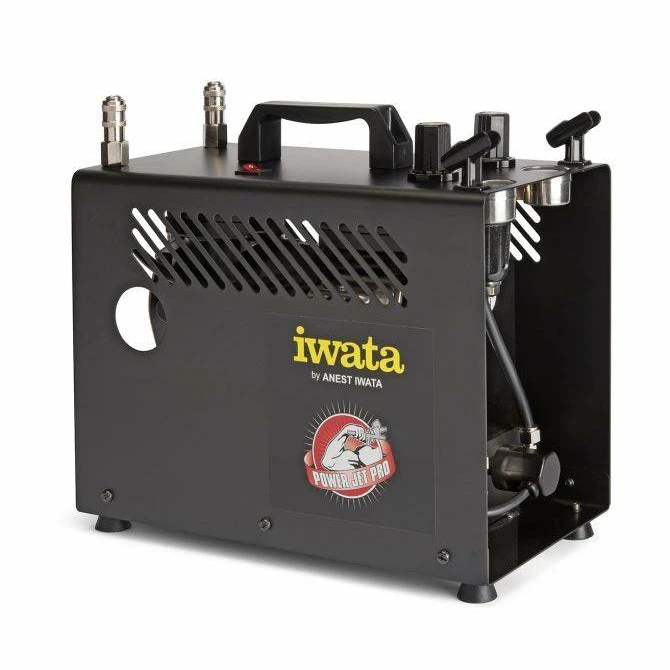 Iwata Power Jet Pro 110-120V Airbrush Compressor 1 Iwata Power Jet Pro 110-120V Airbrush Compressor
