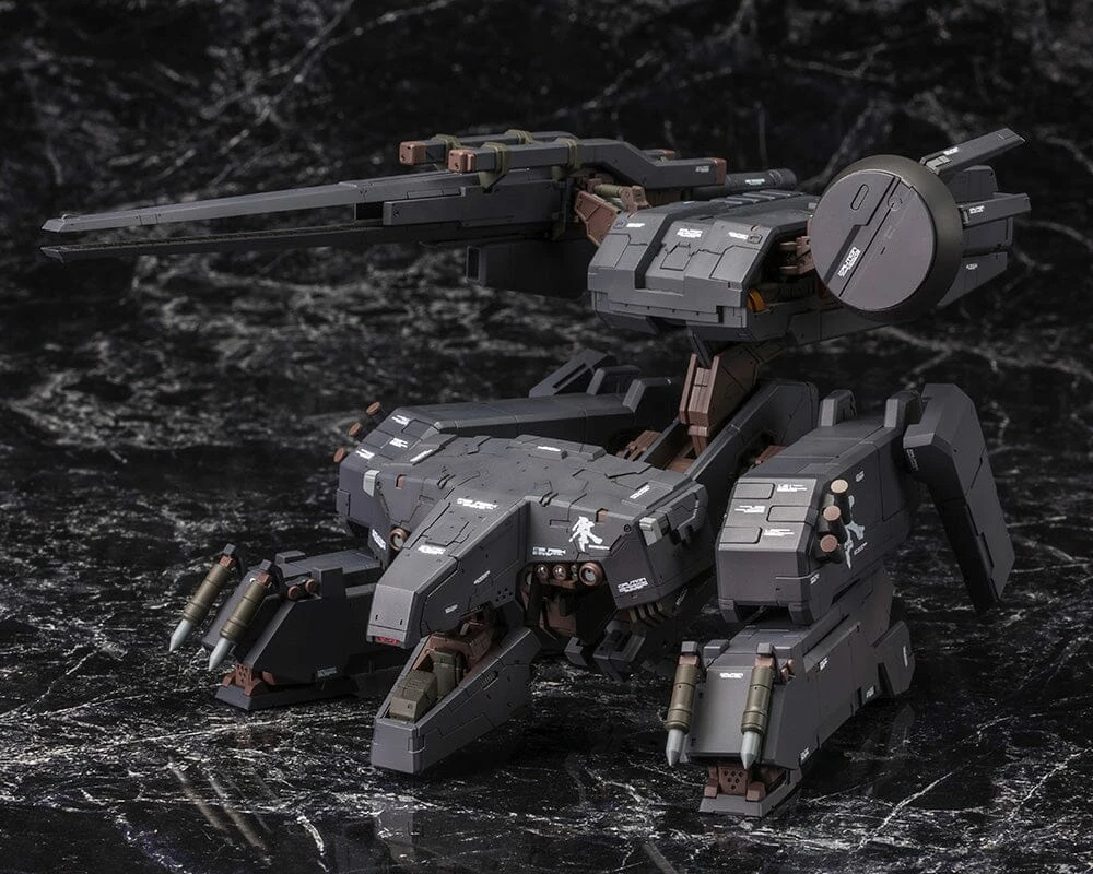 Metal Gear Solid Metal Gear Rex (Black Ver.) 1/100 Scale Model Kit (Reissue) 9 Metal Gear Solid Metal Gear Rex (Black Ver.) 1/100 Scale Model Kit (Reissue) - Image 9