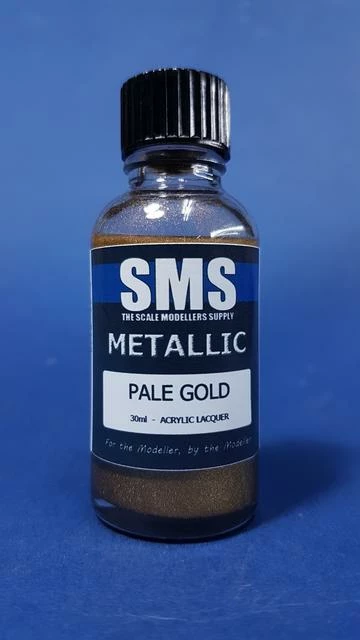 METALLIC PALE GOLD 30ML 2 METALLIC PALE GOLD 30ML - Image 2