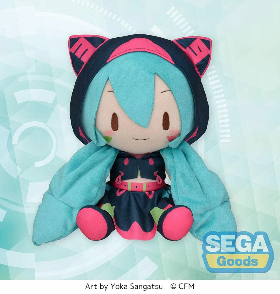 Vocaloid Fuwapuchi Hatsune Miku (Live Stage Ver.) Plush - Image 2