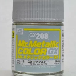 Mr. Hobby GX208 Mr.Metallic Color GX Metallic Rough Silver