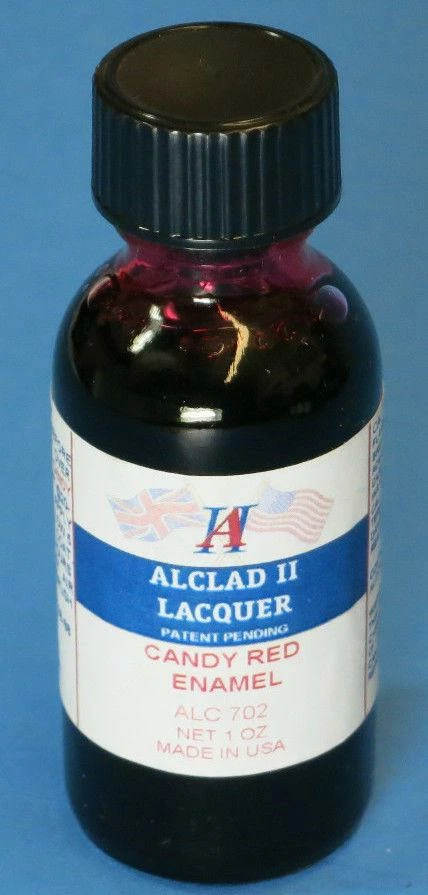 STEVENS Alclad II 1oz. Bottle Candy Red Enamel ALC-702 1 STEVENS Alclad II 1oz. Bottle Candy Red Enamel ALC-702