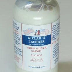 STEVENS Alclad II 4oz. Bottle Aqua Acrylic Gloss Varnish ALC-600