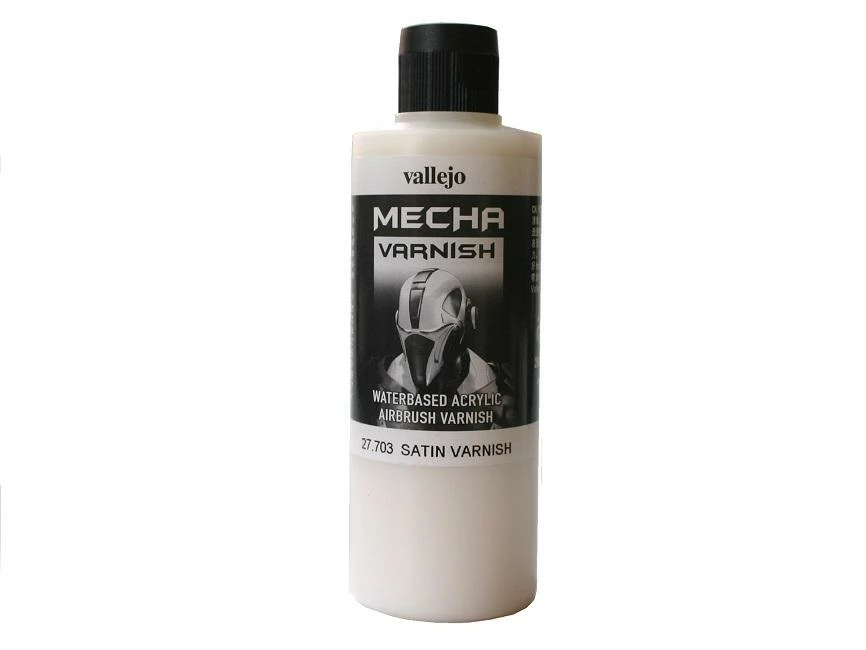 STEVENS Vallejo Mecha Color 27.703 200ml – Satin Varnish 1 STEVENS Vallejo Mecha Color 27.703 200ml – Satin Varnish