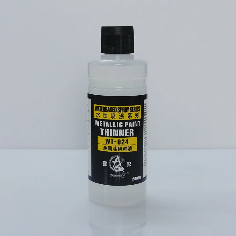 Sunin Acrylic Thinner WT-024: Metallic Paint Thinner 200ML 1 Sunin Acrylic Thinner WT-024: Metallic Paint Thinner 200ML