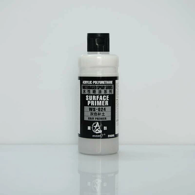 Sunin Acrylic Primer WS-024 Surface Primer (Gray Premier) 200ML 1 Sunin Acrylic Primer WS-024 Surface Primer (Gray Premier) 200ML