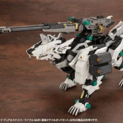 Kotobukiya Zoids Highend Master Model Dual Sniper Rifle & AZ Five Launch Missile System Set Customize Parts Model Kit -Bandai Sales ZD113 SniperRifle MissileSet 08