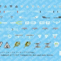 Zoids Highend Master Model RZ-046 Shadow Fox (Marking Plus Ver.) 1/72 Scale Model Kit -Bandai Sales ZD145X ShadowFOX Mplus decal