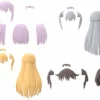 Bandai 30 Minutes Sisters Option Hair Style Parts Vol. 4 Set Of 4 Accessory Kits