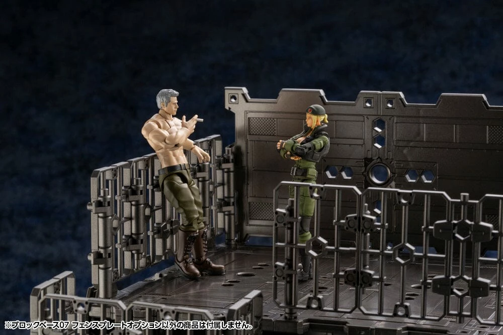 Hexa Gear Block Base 07 Fence Plate Model Kit 6 Hexa Gear Block Base 07 Fence Plate Model Kit - Image 6