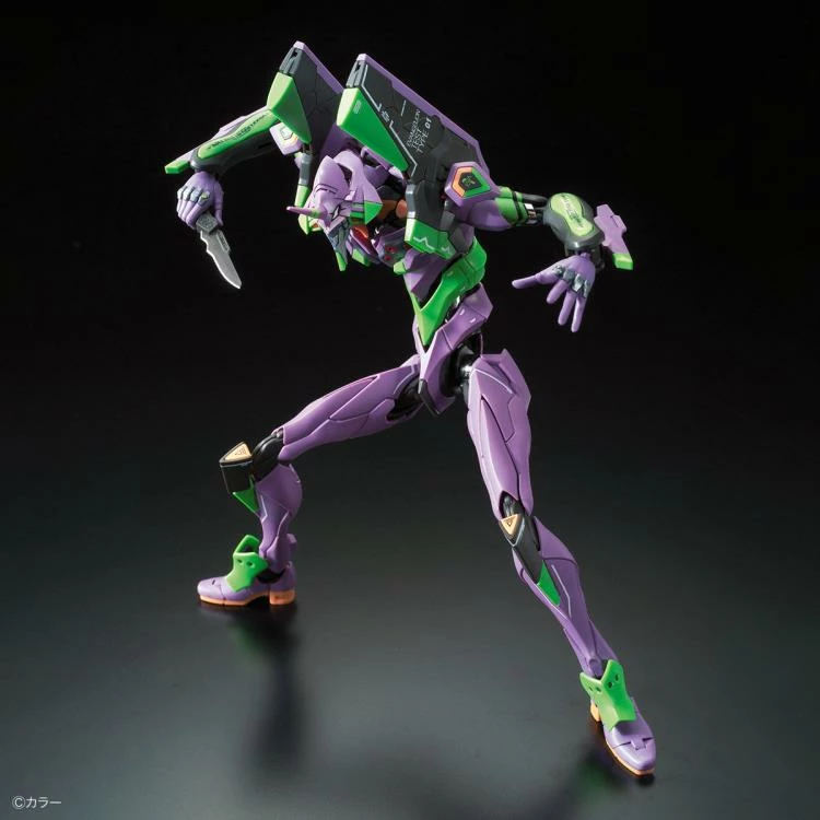 Bandai Rebuild Of Evangelion RG EVA Unit-01 DX Transport Platform Set 6 Bandai Rebuild Of Evangelion RG EVA Unit-01 DX Transport Platform Set - Image 6