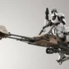 Bandai Star Wars 1/12 Scale Model Kit - Scout Trooper With Speeder Bike