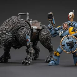Warhammer 40K Space Wolves Thunderwolf Cavalry Frode 1/18 Scale Figure