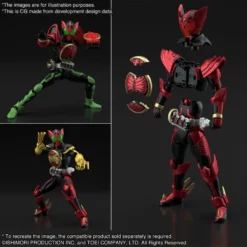 Bandai Kamen Rider OOO Figure-rise Standard Kamen Rider OOO (Tajadoru Combo) Model Kit -Bandai Sales a904cf96 e72d 4021 9614 eb2036561be6